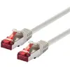 Image de Exertis Connect Câble de raccordement S/FTP, Cat.6, gris, 90.0 m Câble de raccordement avec protection contre les (S/FTP, CAT6, 90 m), Câble réseau