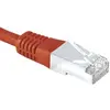 Image de Cordon Rj45 Catégorie 6 S/ftp Rouge - 15 M