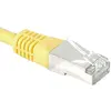 Image de Cordon Rj45 Catégorie 6 S/ftp Jaune - 20 M