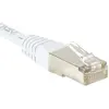 Image de Cordon Rj45 Catégorie 6 S/ftp Blanc - 20 M