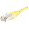Image de Exertis Connect Câble de raccordement F/UTP, CAT.6, jaune, 1.5 m Câble de raccordement avec protection contre les (F/UTP, CAT6, 1.50 m), Câble réseau