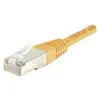 Image de Exertis Connect Câble de raccordement F/UTP, CAT.6, orange, 1.5 m Câble de raccordement avec protection contre les (F/UTP, CAT6, 1.50 m), Câble réseau