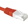 Image de Cordon Rj45 Catégorie 6a S/ftp Rouge - 75 M