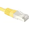 Image de Cordon Rj45 Catégorie 6a S/ftp Jaune - 5 M