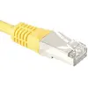 Image de Cordon Rj45 Catà ©gorie 6a S/ftp Jaune - 10 M