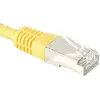 Image de Cordon Rj45 Catégorie 6a S/ftp Jaune - 25 M