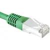 Image de Cordon Rj45 Catégorie 6a S/ftp Vert - 3 M