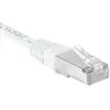 Image de Cordon Rj45 Cat 6a S/ftp Blanc - 25 M Dexlan