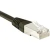 Image de Cordon Rj45 Cat 6a S/ftp Noir - 15 M Dexlan