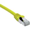 Image de Cordon Rj45 Catégorie 6a S/ftp Lsoh Snagless Jaune - 03 M