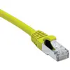 Image de Cordon Rj45 Catégorie 6a S/ftp Lsoh Snagless Jaune - 15 M