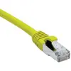 Image de Cordon Rj45 Catégorie 6a S/ftp Lsoh Snagless Jaune - 5 M