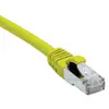 Image de Cordon Rj45 Catégorie 6a S/ftp Lsoh Snagless Jaune - 75 M