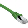 Image de Cordon Rj45 Catégorie 6a S/ftp Lsoh Snagless Vert - 2 M