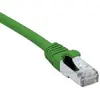 Image de Cordon Rj45 Catégorie 6a S/ftp Lsoh Snagless Vert - 15 M
