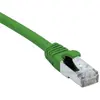 Image de Cordon Rj45 Catégorie 6a S/ftp Lsoh Snagless Vert - 25 M