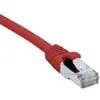 Image de Cordon Rj45 Catà ©gorie 6a S/ftp Lsoh Snagless Rouge - 15 M