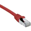 Image de Cordon Rj45 Catà ©gorie 6a S/ftp Lsoh Snagless Rouge - 2 M