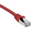 Image de Cordon Rj45 Catégorie 6a S/ftp Lsoh Snagless Rouge - 3 M