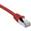 Image de Cordon Rj45 Catégorie 6a S/ftp Lsoh Snagless Rouge - 15 M