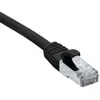 Image de Cordon Rj45 Catégorie 6a S/ftp Lsoh Snagless Noir - 75 M