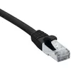 Image de Cordon Rj45 Catégorie 6a S/ftp Lsoh Snagless Noir - 15 M