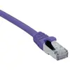 Image de Cordon Rj45 Catégorie 6a S/ftp Lsoh Snagless Violet - 25 M