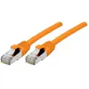Image de Exertis Connect Câble de raccordement S/FTP (PiIMF), Cat 6A (EIA/TIA), orange, 1.5 m Câble de raccordement avec (PiMF, S/FTP, CAT6a, 1.50 m), Câble réseau