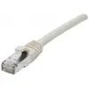 Image de Dexlan Câble de raccordement Cat. 8.1, S/FTP (PiMF), sans halogène, avec protection du nez par (S/FTP, CAT8.1, 1 m), Câble réseau