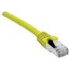 Image de Cordon Rj45 Sur Câble Catégorie 7 S/ftp Lsoh Jaune 1m Dexlan