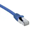 Image de Cordon Rj45 Budget Sur Câble Catégorie 7 S/ftp Lsoh Bleu 10m