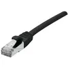 Image de Cordon Blindé Rj45 Noir 20m Sur Câble Cat 7 S/ftp Lsoh Sng