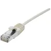 Image de Cordon Patch Blindé Rj45 Fin Gris 5m Cat 6a S/ftp Lsoh Sng