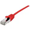 Image de Cordon Patch Blindé Rj45 Fin Rouge 2m Cat 6a S/ftp Lsoh Sng