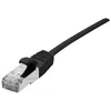 Image de Cordon Patch Blindà © Rj45 Fin Noir 0.5m Cat 6a S/ftp Lsoh Sng