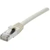 Image de Exertis Connect Câble patch Cat. 6A, U/UTP, cuivre, gris, 5,0 m Câble patch compatible PoE avec protection par (U/UTP, CAT6a, 5 m), Câble réseau