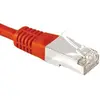 Image de Cordon Rj45 Catégorie 6a F/utp Rouge - 20 M