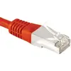 Image de Cordon Rj45 Catégorie 6a F/utp Rouge - 25 M