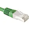 Image de Cordon Rj45 Catégorie 6a F/utp Vert - 15 M