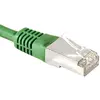 Image de Cordon Rj45 Catégorie 6a F/utp Vert - 10 M