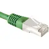 Image de Cordon Rj45 Catégorie 6a F/utp Vert - 20 M