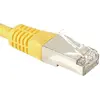 Image de Cordon Rj45 Catégorie 6a F/utp Jaune - 3 M