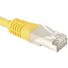 Image de Cordon Rj45 Catégorie 6a F/utp Jaune - 5 M