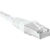 Image de Cordon Rj45 Catégorie 6a F/utp Blanc - 3 M