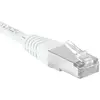 Image de Cordon Rj45 Catégorie 6a F/utp Blanc - 5 M