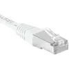 Image de Cordon Rj45 Catégorie 6a F/utp Blanc - 75 M