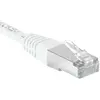 Image de Cordon Rj45 Catégorie 6a F/utp Blanc - 10 M