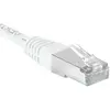 Image de Cordon Rj45 Catégorie 6a F/utp Blanc - 15 M
