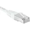 Image de Cordon Rj45 Catégorie 6a F/utp Blanc - 20 M