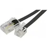Image de Exertis Connect Câble téléphonique, noir, 2,0 m, Téléphone : accessoires